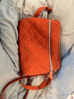 Vera Bradley Quilted Crossbody Bag in burnt Orange